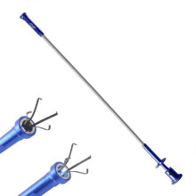 (As show, One size) LINJOU Telescopic Claw Claw Tool - Telescopic Magnet for Pickup(Blue)