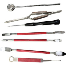 (As show, One size) LINJOU Saxophones Repair Tool Set Portable Kits Practical Maintenance Fittings Special for Oboe, 7Pcs Red
