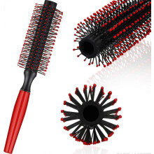 (As show, One size) LINJOU Round Men's Hair Brush, Round Hair Styling Brush for Blow Drying Hair Styling Tool