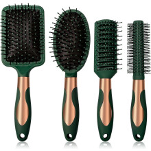 (As show, One size) LINJOU Hair Brush Set, Anti Static Massage Oval Comb Round Hair Brush Vent Hair Brush