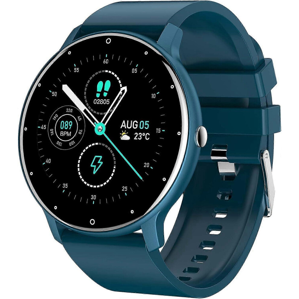 (As Show, One Size) Linjou Smartwatch Heart Rate Monitor Fitness Tracker 5093216576648