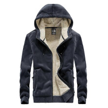 (4XL, Gray) Boys Teen Students Plus Size Fleece Hooded Sweatshirt