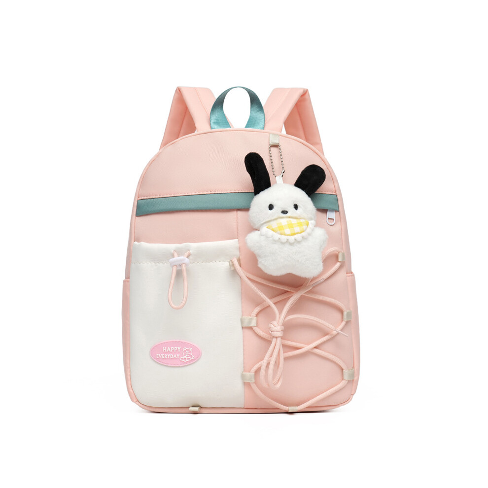 (Pink) Stylish Light And Backpack For Boys And Girls Featuring Cartoon Patterns School For Ideal-image-OPC-PG57BXV-NEW