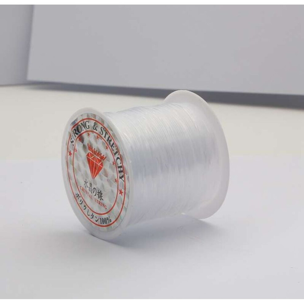 (0.7mm 10M) No Elasticity Transparent Non-stretch Fish Line Wire Nylon String Beading For Making Necklace Bracelet Diy Accessories