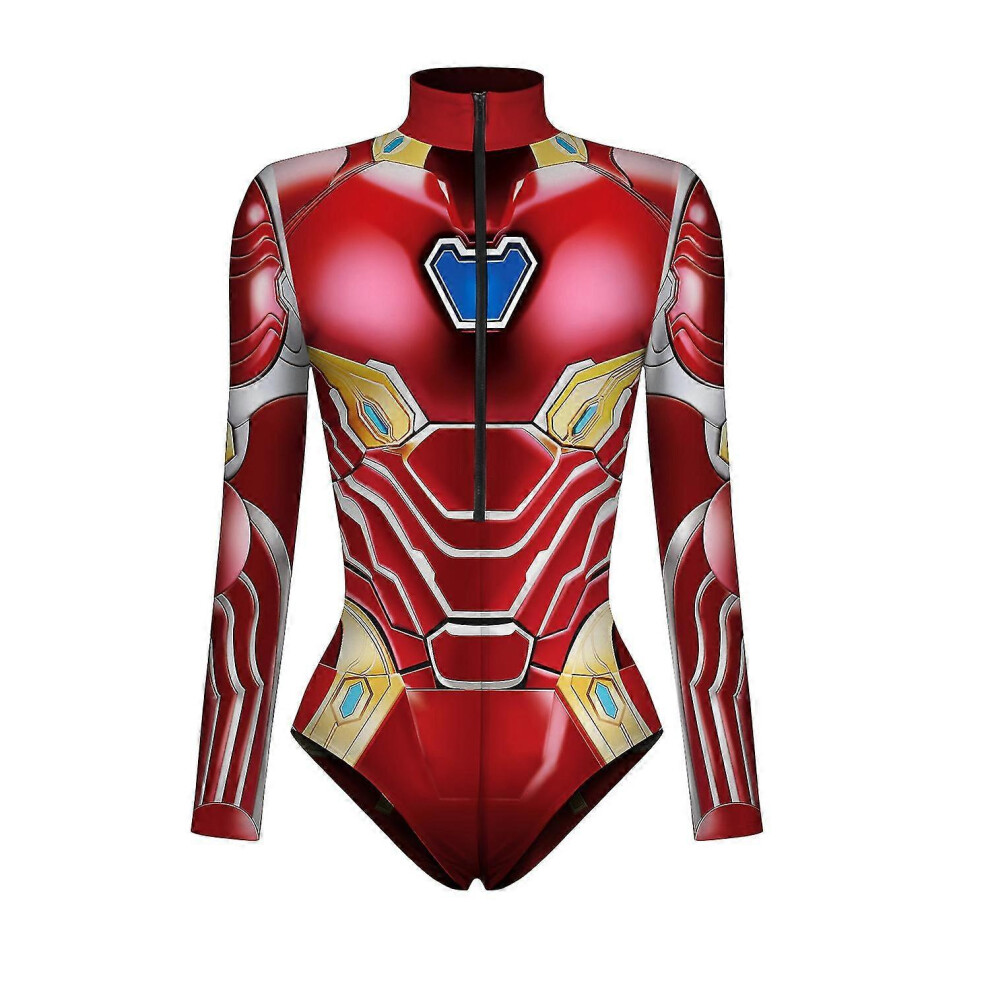 Spiez (M, C) New Superhero Cosplay Sexy Spiderman Costume Bodysuit Halloween Carnival Party Disguise For Women