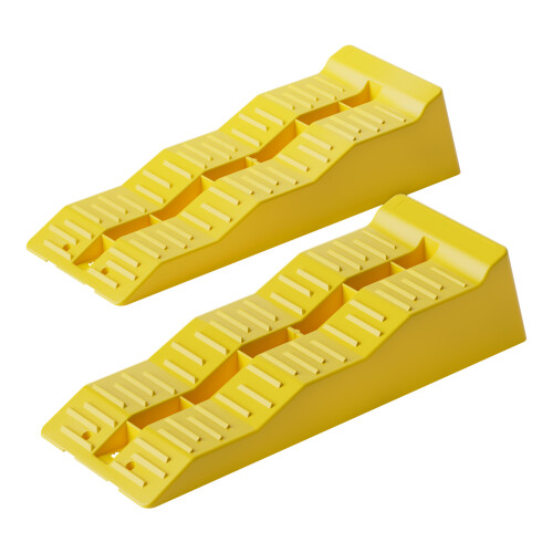 Wiltec caravan levellers draagkracht tot max. 13 t nivellerende oprijwiggen tot 10 cm voor camper, caravan en aanhanger, leveller met waterpas en mat Wiltec caravan levellers draagkracht tot max. 13 t nivellerende oprijwiggen tot 10 cm voor camper, caravan en aanhanger, leveller met waterpas en mat
