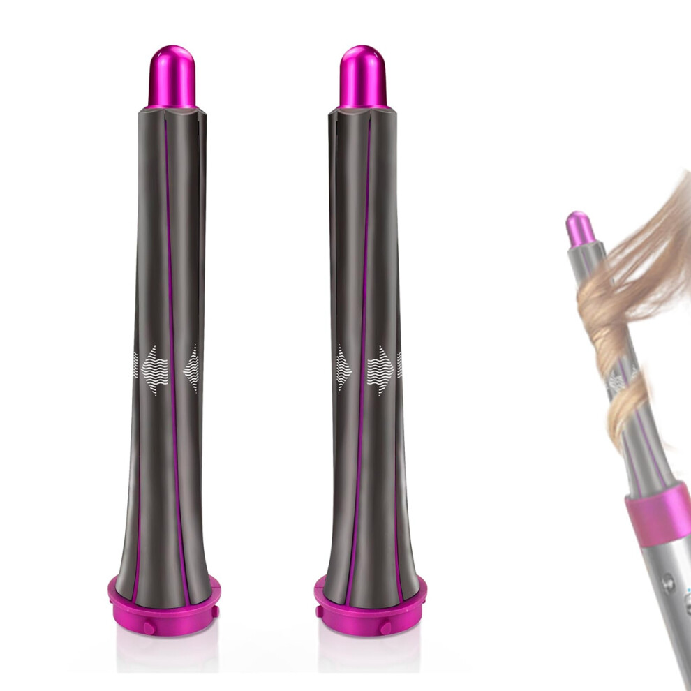 1 Pair 20mm Long Curling Iron Barrels Attachment for Dyson Airwrap Styler HS05 HS01, Professional Volume and Shape Curler Tool