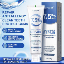 White Tooth Repair Hydroxyapatite Toothpaste Enamel Protection Freshening Breath for Sensitive Teeth