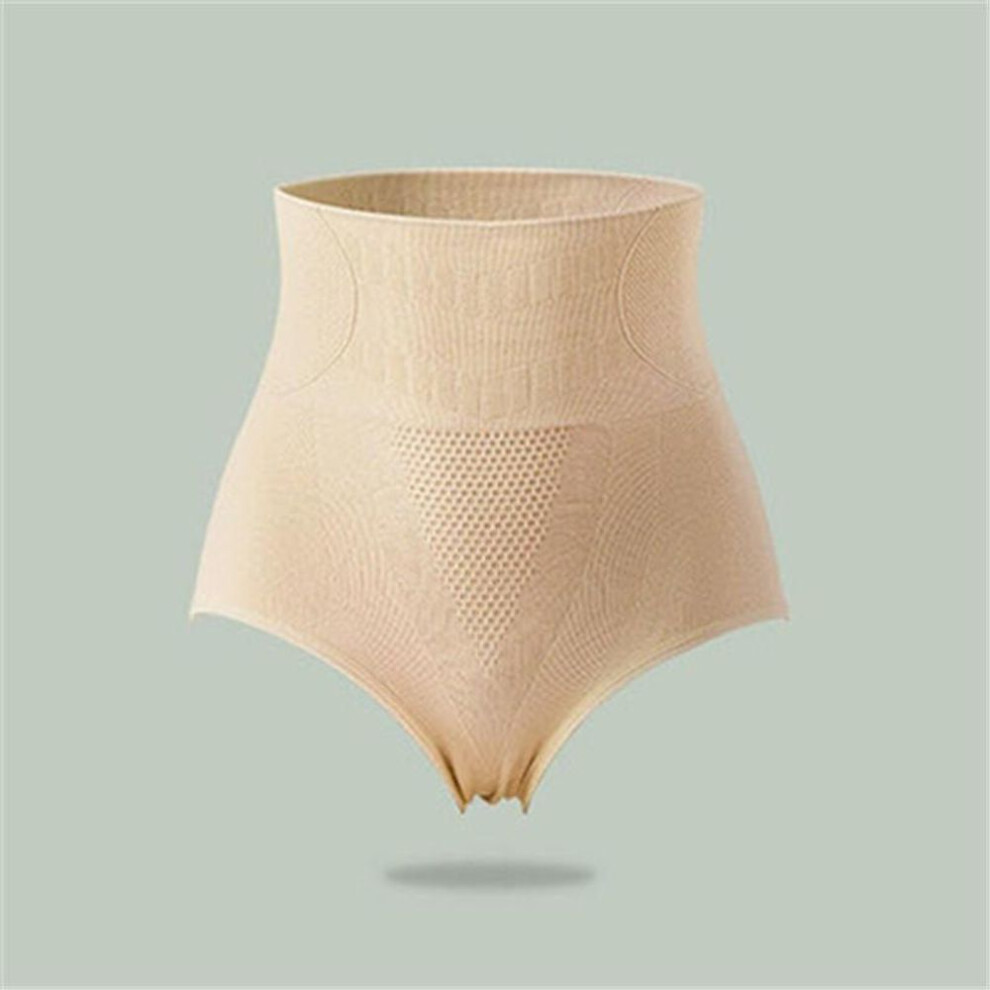 (beige, M) Women Premium Slimming Shaping Panty Waist Trainer Sexy Women Fashion Panties Butt Lift Body Shaper Underwear