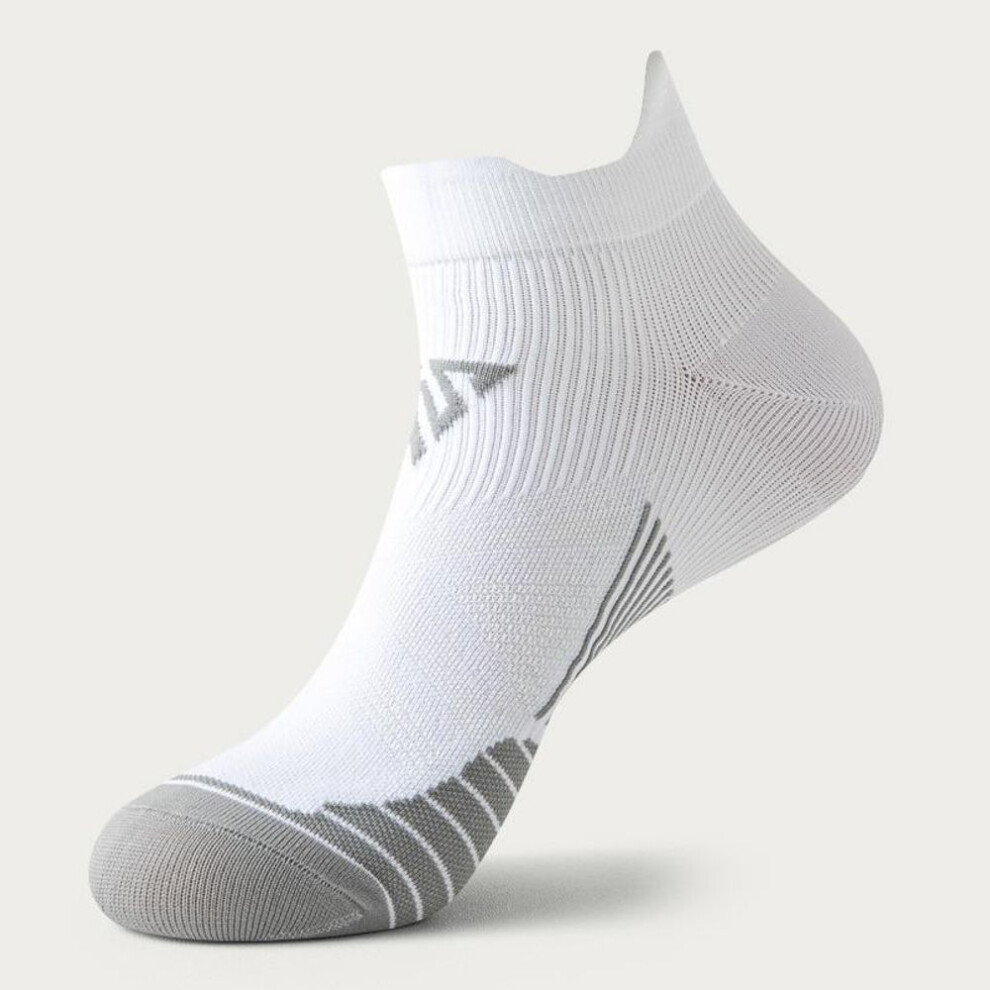 (white, Women EUR 36-39) Men Women Running Socks Summer Quick Dry Breathable Outdoor Sports Socks Professional Fitness Gym Marathon Riding Cycling Socks