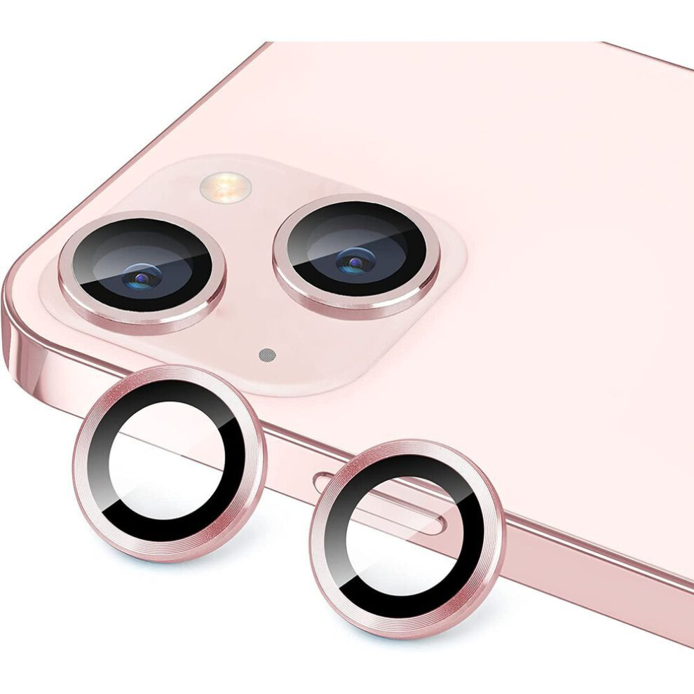 (pink, For iPhone 13 Mini) Purple Lens Protector for iPhone 15/14/13/12/11 Pro/Max