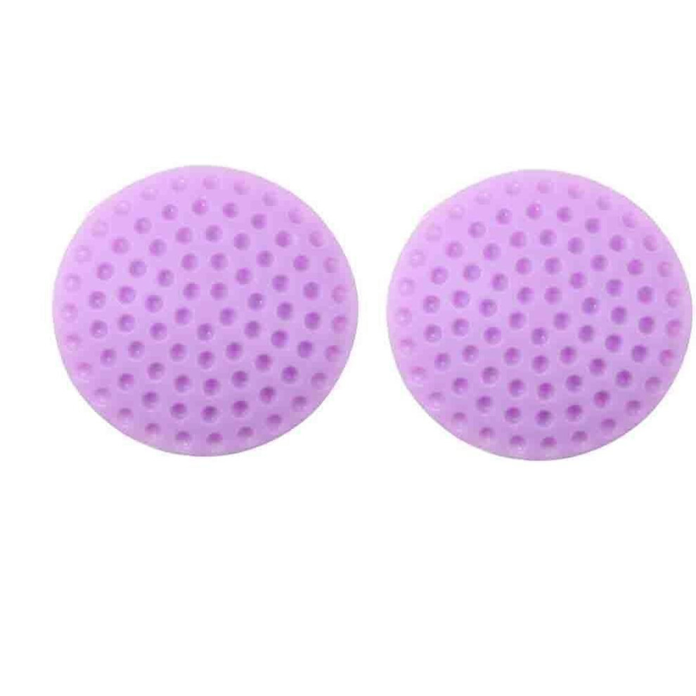 (purple, 2Pcs) 5/2pcs Soft Rubber Pad To Protect The Wall Self Adhesive Door Stopper Door Fender Stickers Door Stops