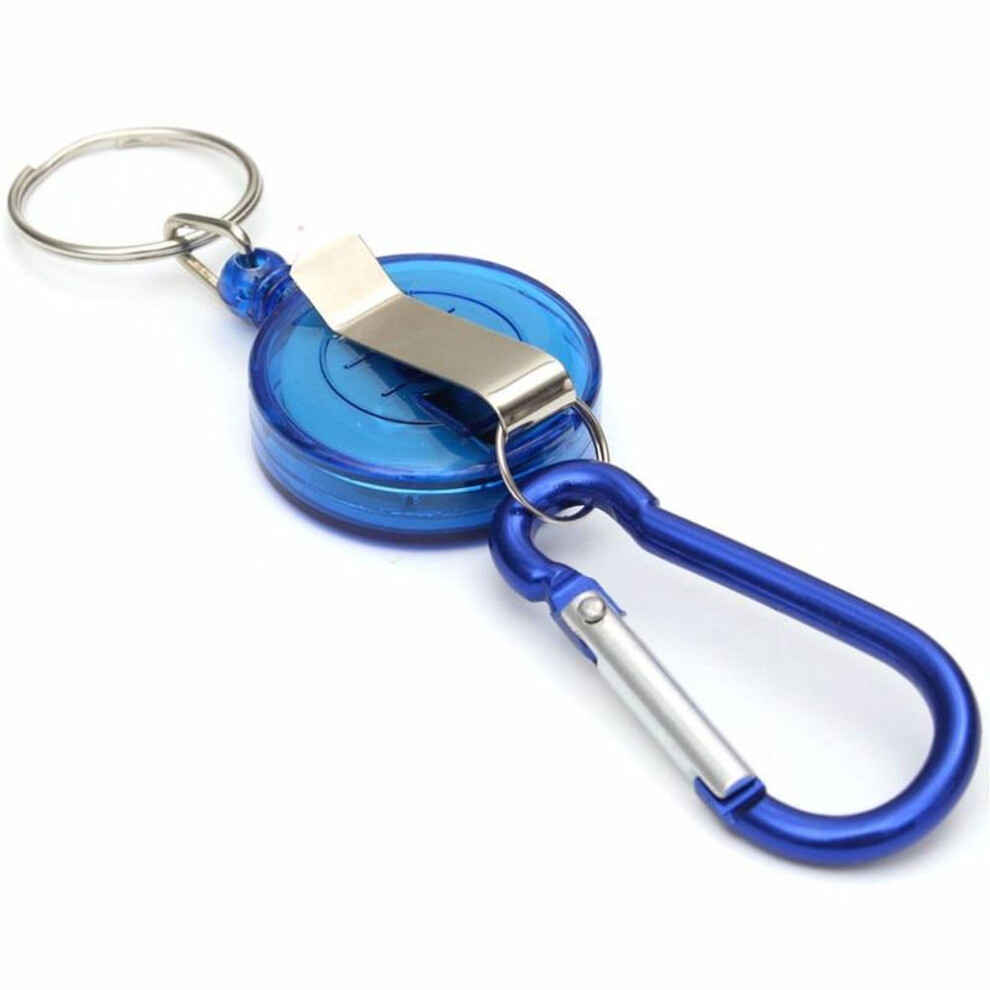 (Other) Retractable Pull Key Chain Keyring Holder Key Chain Bus Id Card Badge Holder School Office Home