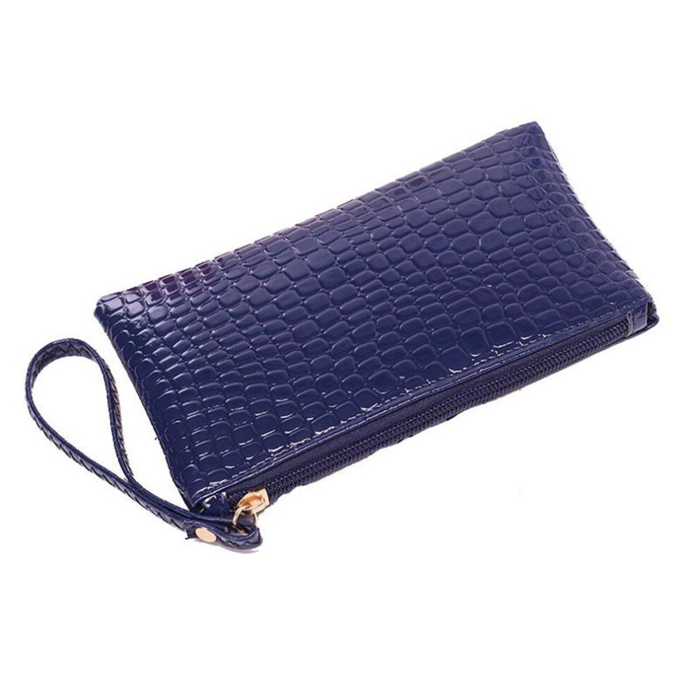 (blue) Ladies' Organizer Bag with Makeup and Toiletry Pouch