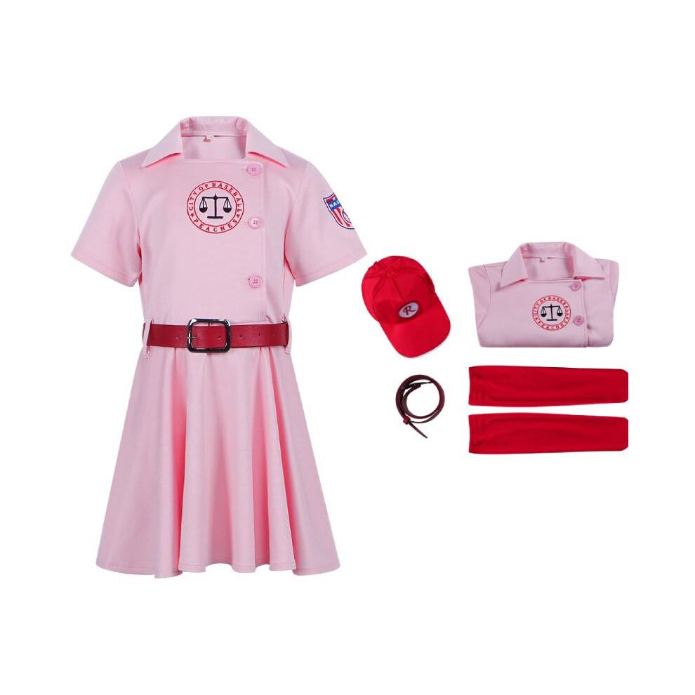 (150 Child) Of A League Their Own Girl Baseball Uniform Cosplay Performance Costume Set Not,Specified