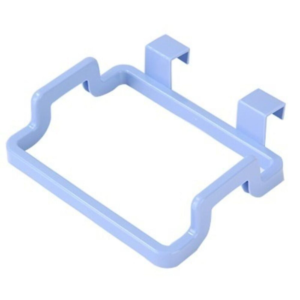 (blue) 1 Pcs Hanging Garbage Bag Holder Garbage Bag Organizer Holder Holder Portable Cabinet Garbage Holder Kitchen Gadgets