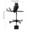 Eulenstatue Metall Wind Schaufel, Dachwindindikator und Gartendekorationsinstrument 4