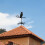 Eulenstatue Metall Wind Schaufel, Dachwindindikator und Gartendekorationsinstrument 5