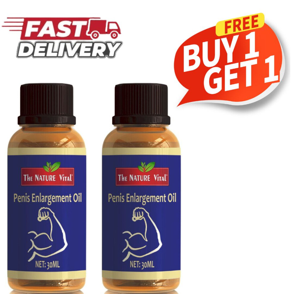 Men's Enlargement Oil 100% Pure 30ml Pack Of 2 | Organic male enhancement | Pen!s Growth Oil | Natural S*xual Well-ness