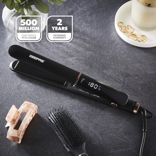 GEEPAS Geepas Professional Digital Ceramic Hair Straightener LED Indicator 2