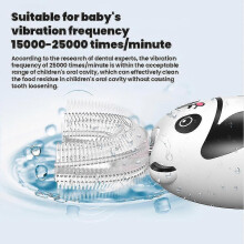 (6-12 Years Old, Pink) Hands-free Electric Toothbrush 360 Oral Teeth Cleaning U-shaped Kids Electric Toothbrush For Boys Girls