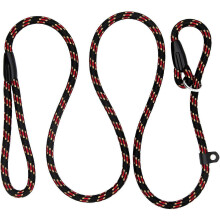 (As show, One size) LINJOU 140cm Extremely Durable Strong Dog Training Leash Adjustable Pet Leash