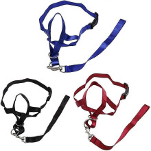 (As show, One size) LINJOU Pet Dog Padded Head Collar Dog, Training Halter, Stops Pulling Training Tool