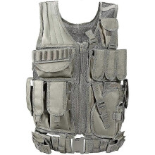 (color2, One size) Tactical Vest Outdoor Ultra-light Breathable Combat Training Vest
