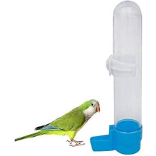 (As show, One size) LINJOU Bird Food Water Dispenser Bird Water Bottle Parrot Automatic Water Feeder Water for Parakeet