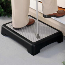 (As show, One size) Outdoor Half Step Elderly Disability Door Walking Outdoor Step Platform, Door Walking Stool For Outdoor