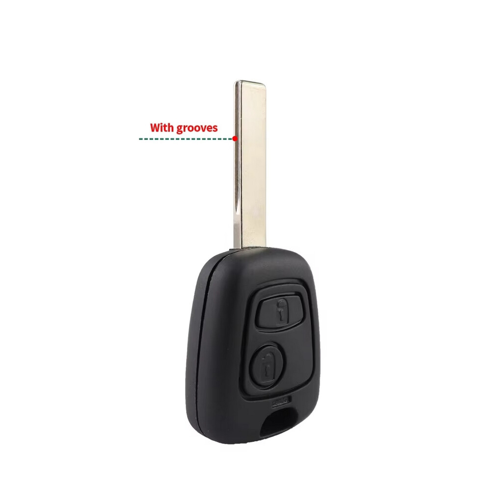 (Shell With Hu83) For Citroen C1 C2 C3 Saxo Xsara Picasso Berlingo 433Mhz Remote Car Key For Peugeot 106 107 307 206 207 Partner Id46 Pcf7961 Chip 6914117281211