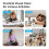 60-Minute Visual Timer with Night Light, Countdown Timer,Pomodoro Timer with Rainbow Pattern for Kids and Adults 5