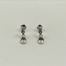 Pandora Brilliance Double Lab-Created 0.50 Ct Tw Diamond Drop Earrings