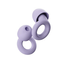 (Violet)Ear Plugs for Sleep Super Soft, Reusable Hearing Protection in Flexible Silicone for Noise Reduction & Flights