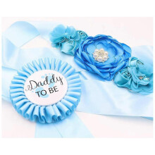 (Pink, One size) Mommy to be Belt Badge Welcome Baby Party Pregnant Women Belt Baby Shower Party Decoration