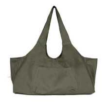 (Green, One size) Yoga Mat Bag Large Yoga Mat Tote With Panniers With Side Pockets And Zippers