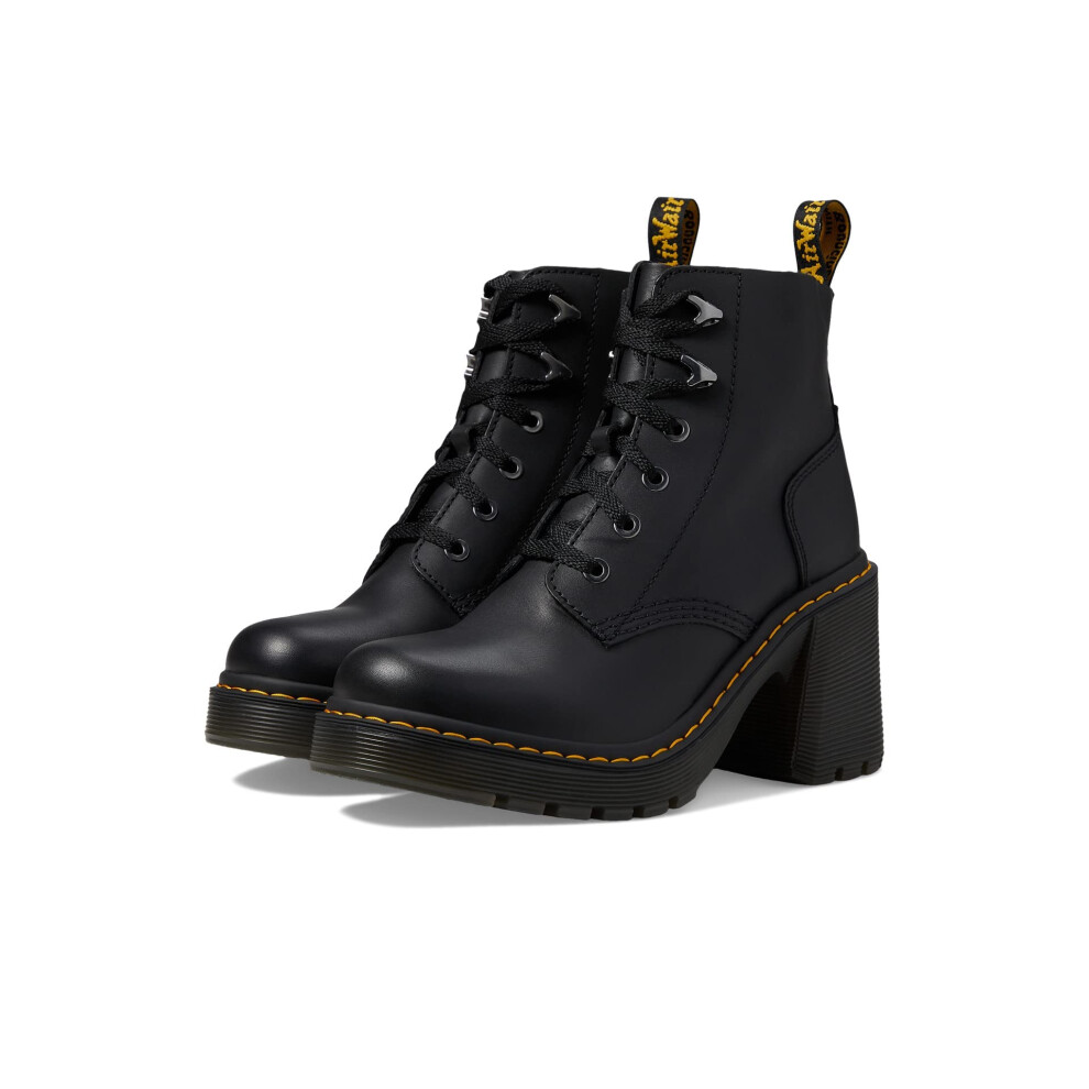Dr. Martens Jesy 6 Tie Boots pour femme, noir tendance, taille 5