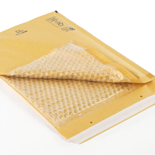 400 x Size 5 (220 x 265mm) Arofol Classic Gold Bubble Lined Envelopes 1