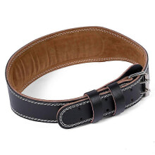(L-115CM, One size) Belt Guard Fitness Men And Women Squat Deadlift Weightlifting Belt Pu Leather Weightlifting Deadlift Fitness Belt Guard Equipment