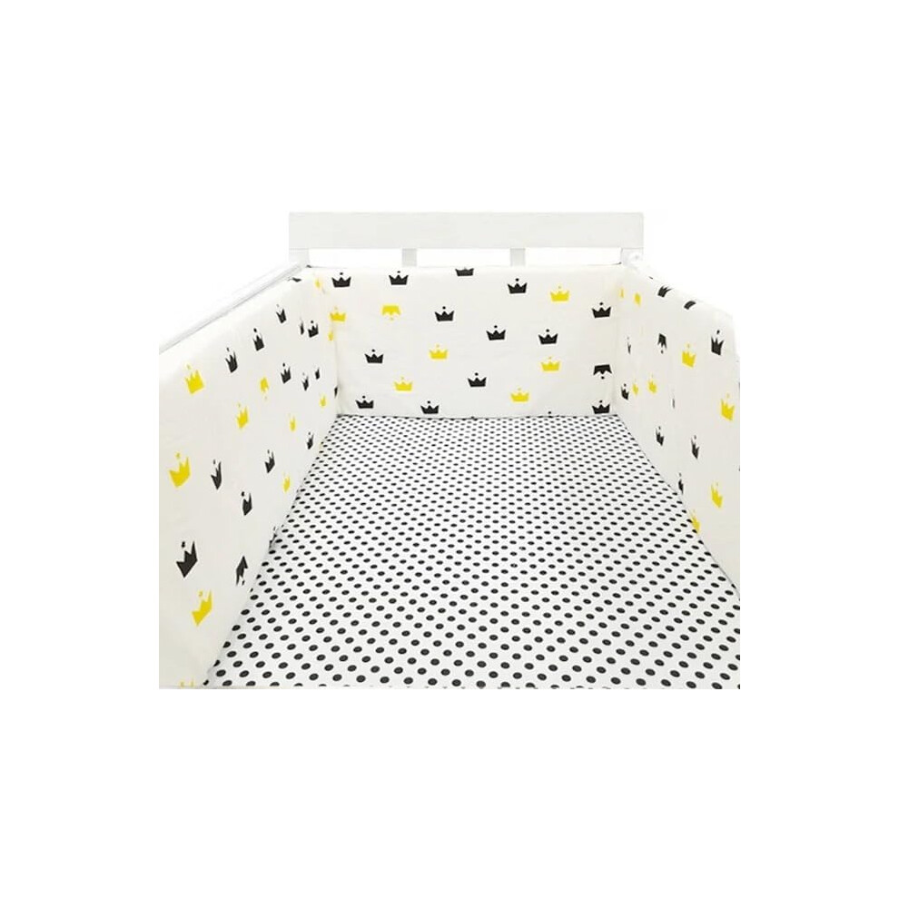 (50cm, 2#) Bed border for baby bed, soft and safe border for baby's sleep, protects against shocks, for baby bed and cot, hypoallergenic and washable
