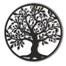 (35*35cm, One size) Wall Hanging Metal Wall Decoration Tree Of Life Wall Decoration Wall Hanging