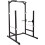 GYM MASTER Heavy Duty Half Power Cage Squat Rack Bench Press Pull Up Dip Station 1