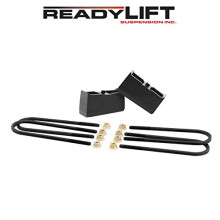 Readylift 66-3003 3"""" Zestaw tylnego bloku - GM Silverado i Sierra 1500 6-bolcowe, srebrne