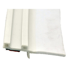 AP Products 018-317 Uszczelka Premium EK do pomieszczeń wysuwanych Biała podstawa EK z wycieraczką 2-7/8""