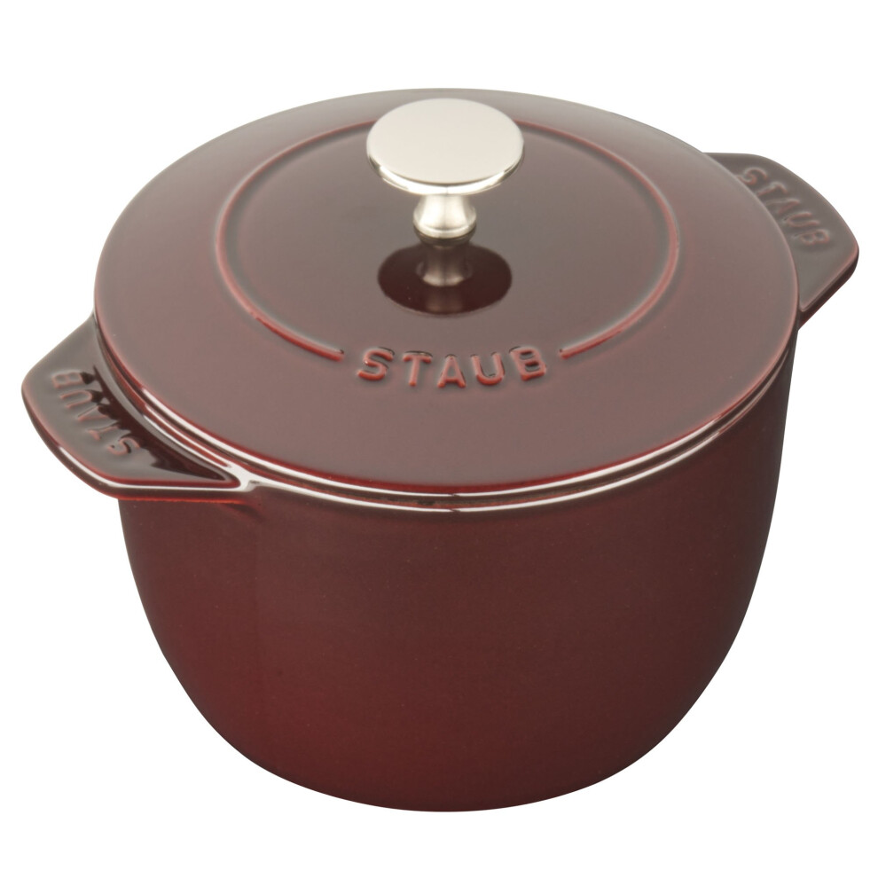 Staub Cast Iron 1.5-qt Petite French Oven - Grenadine  Made in France