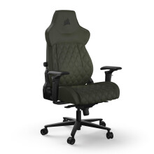 Corsair TC500 Luxe Gaming Chair - Premium atmungsaktives Stoff - breiter Sitz - Fnf -Wege verstellbare Armlehnen - Verstellbare eingebaute Lumba