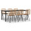 VidaXL vidaXL 7-tlg. Garten-Essgruppe Poly Rattan 2