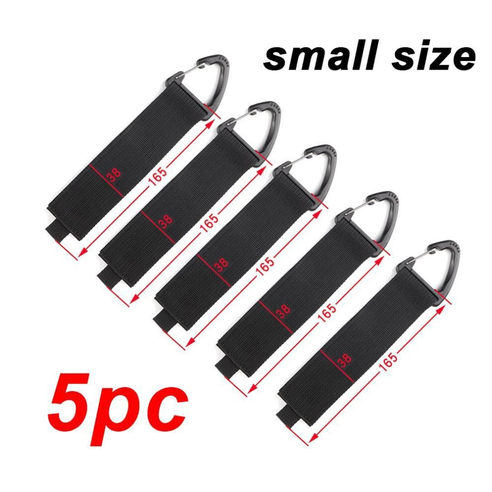 (S *5PCS) Nylon Cord Organizer Holder With Triangle Buckle Self-adhesive Velcro Tape Wire Manager Management Heavy Cord Storage Straps For Cables Hoses