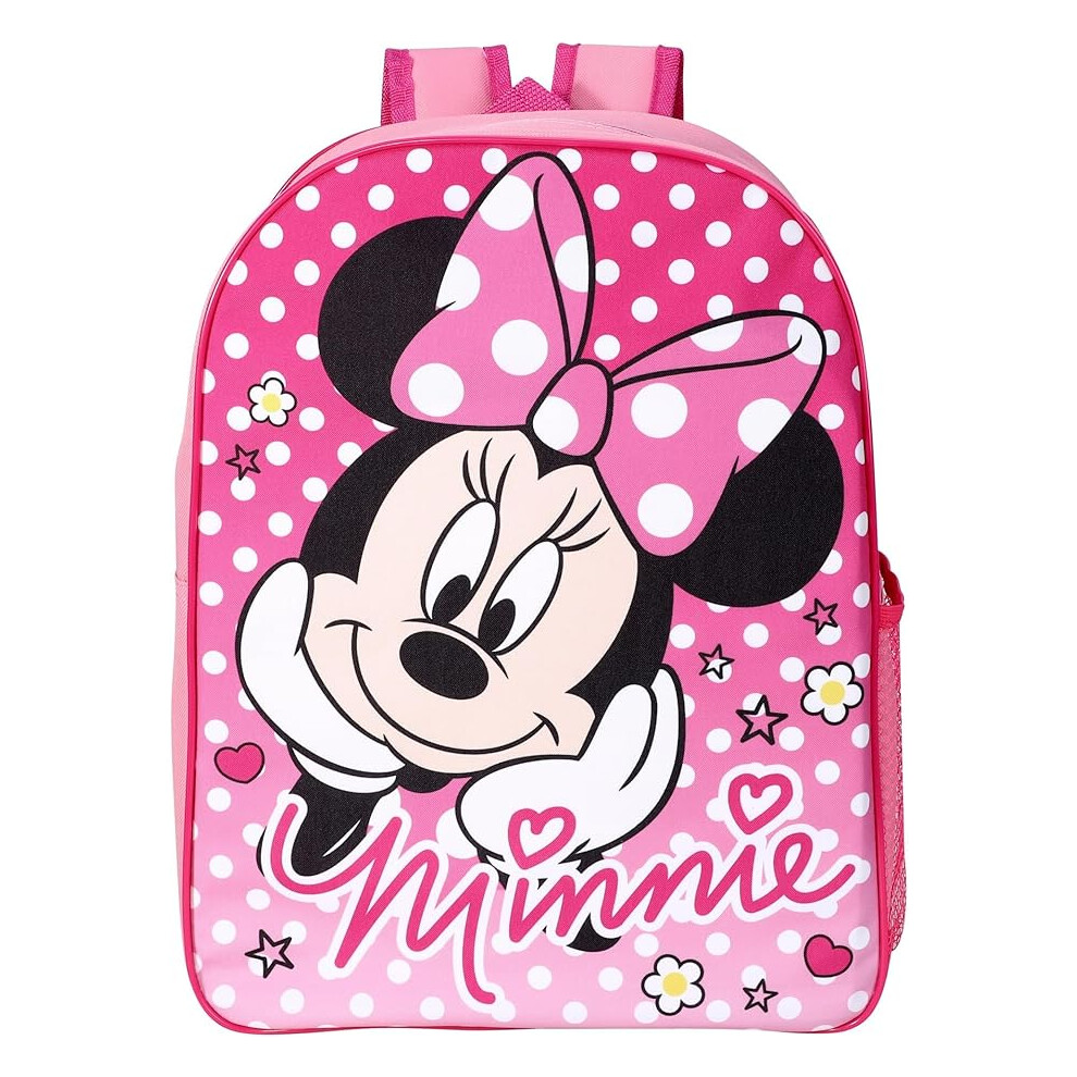Disney Minnie Mouse Pink Polka Dot 40cm School Backpack