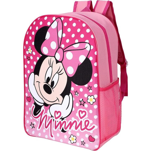 Disney Disney Minnie Mouse Pink Polka Dot 40cm School Backpack 2